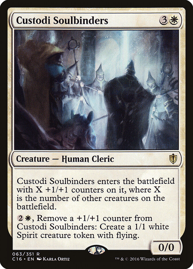 Custodi Soulbinders — Commander 2016 63/351