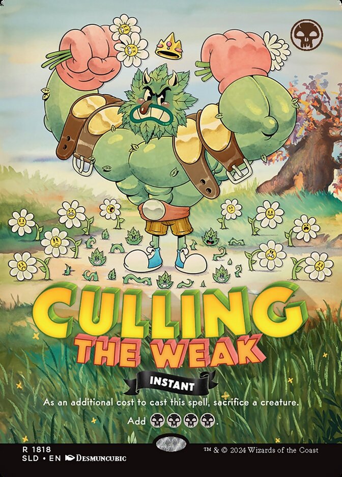 Culling the Weak — Secret Lair Drop 1818/2754