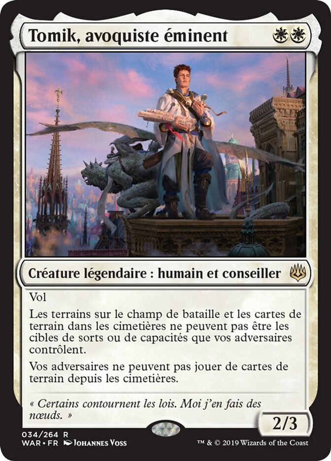 Tomik, avoquiste éminent — War of the Spark 34/312