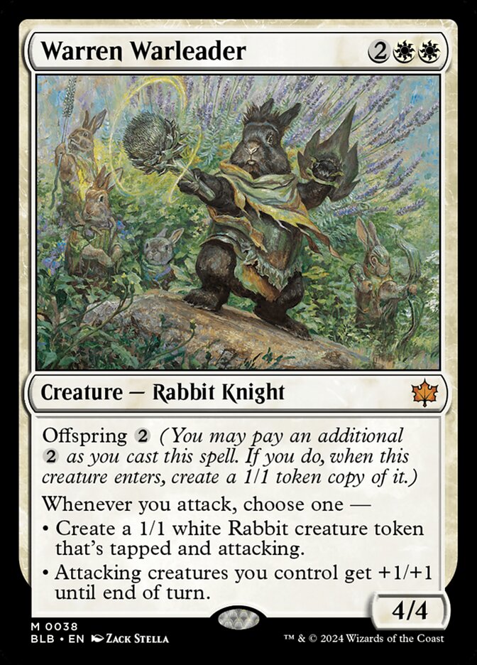 Warren Warleader — Bloomburrow 38/398