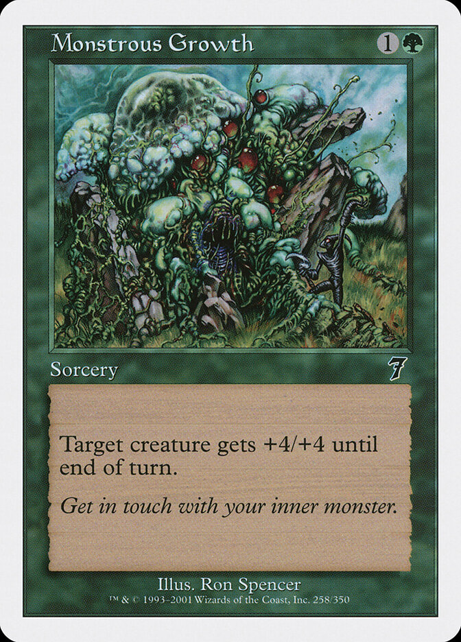 Monstrous Growth — Seventh Edition 258/708