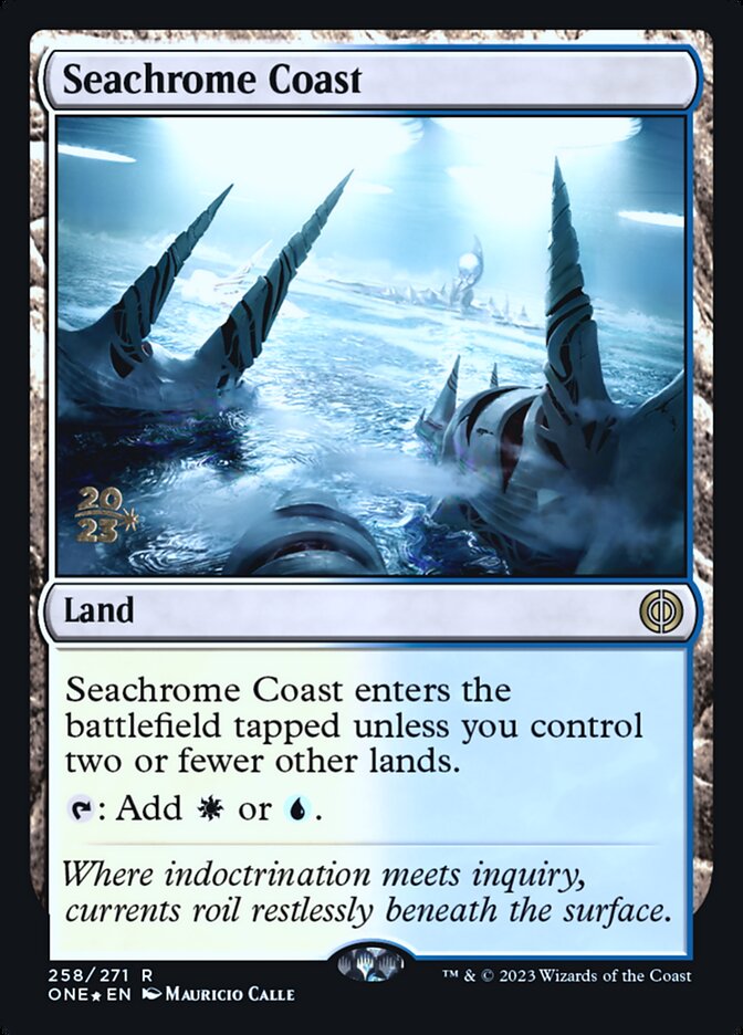 Seachrome Coast — Phyrexia: All Will Be One Promos 258s/160