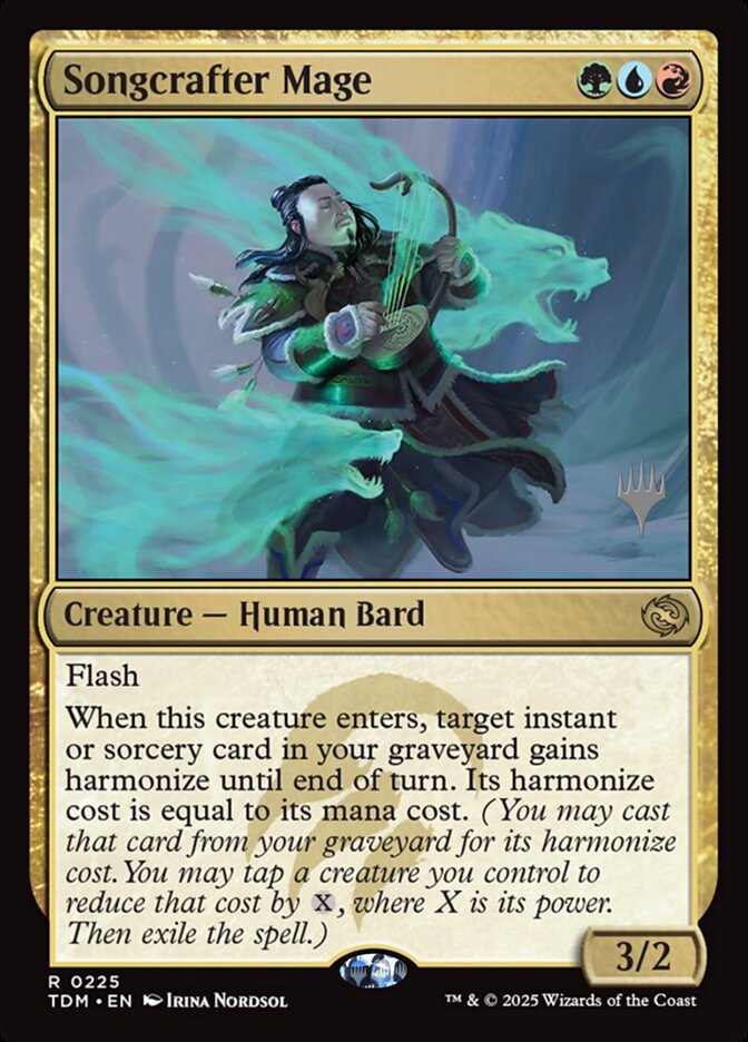 Songcrafter Mage — Tarkir: Dragonstorm Promos 225p/160