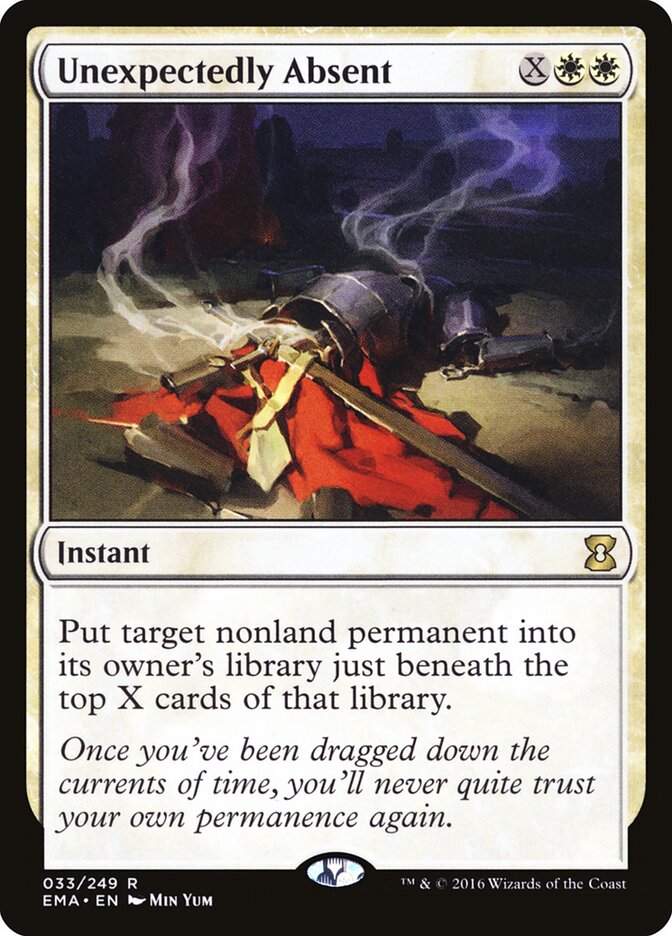 Unexpectedly Absent — Eternal Masters 33/249