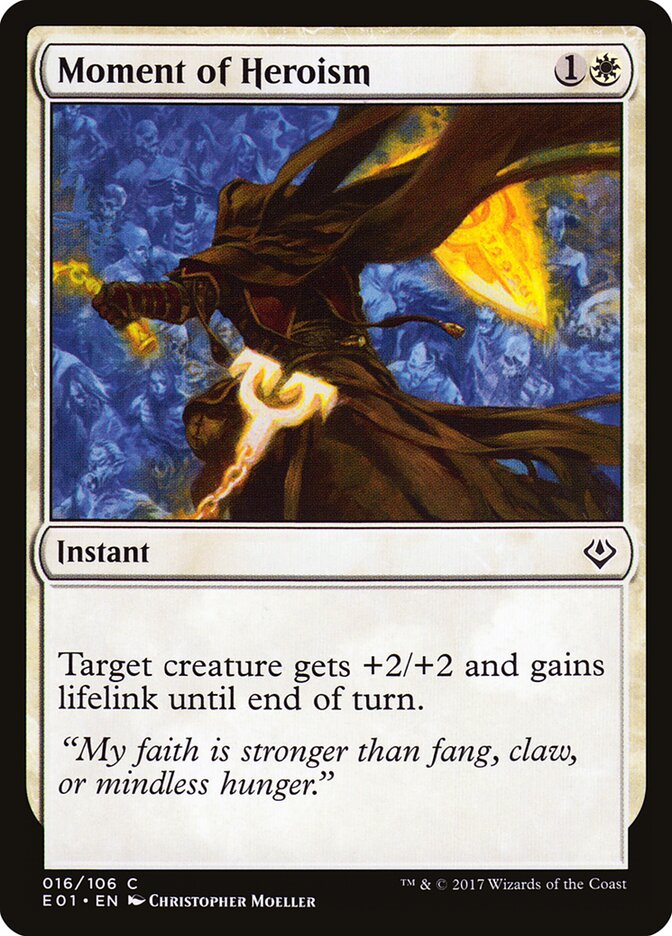 Moment of Heroism — Archenemy: Nicol Bolas 16/106