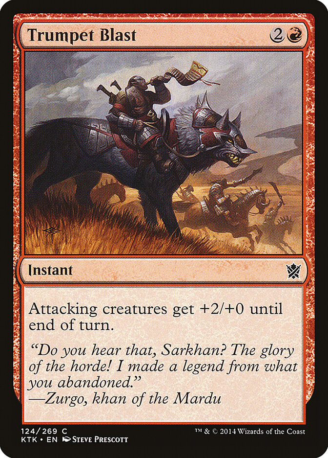 Sonnerie de trompe — Khans of Tarkir 124/293
