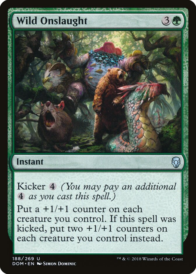 Wild Onslaught — Dominaria 188/280