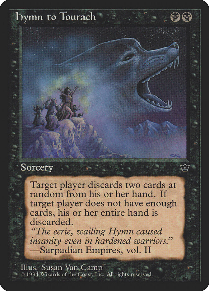 Hymn to Tourach — Fallen Empires 38a/187