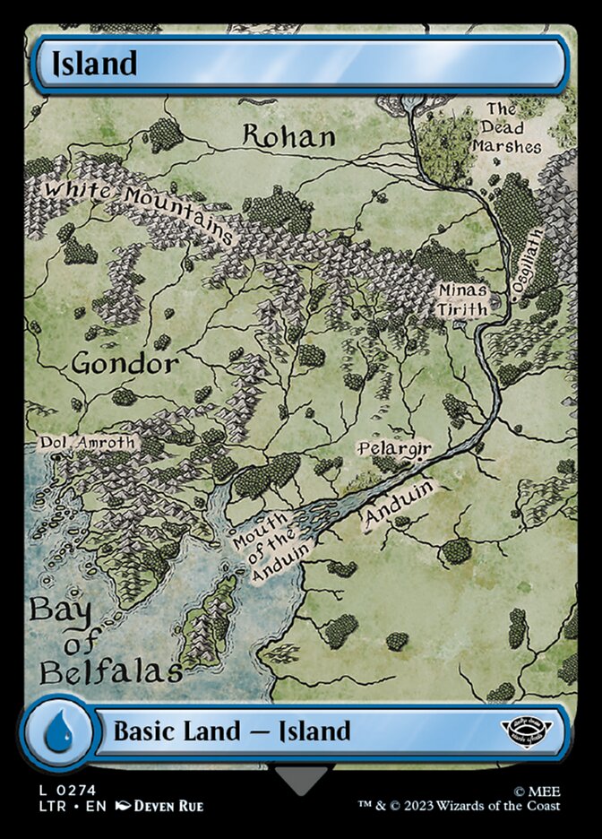 Island — The Lord of the Rings: Tales of Middle-earth 274/856