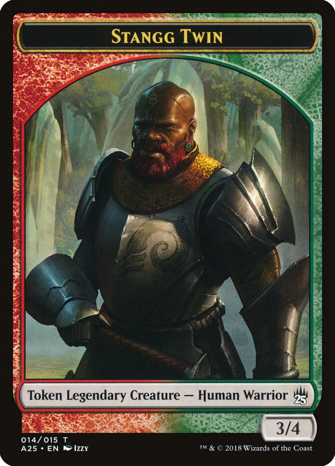 Stangg Twin — Masters 25 Tokens 14/16