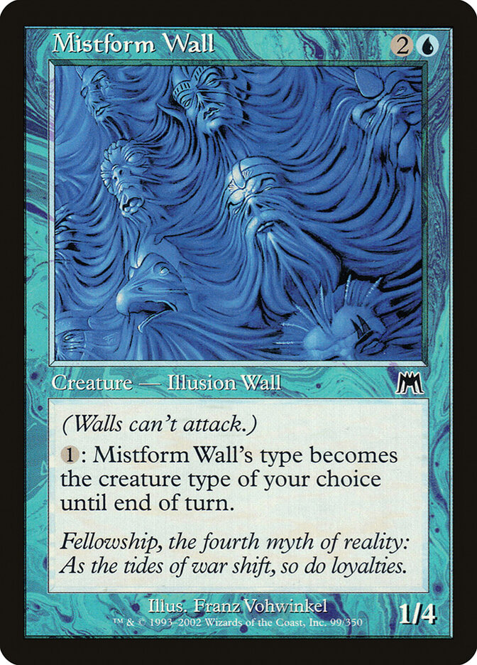 Mistform Wall — Onslaught 99/350