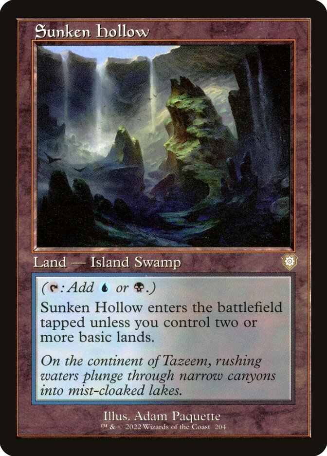 Sunken Hollow — The Brothers' War Commander 204/209