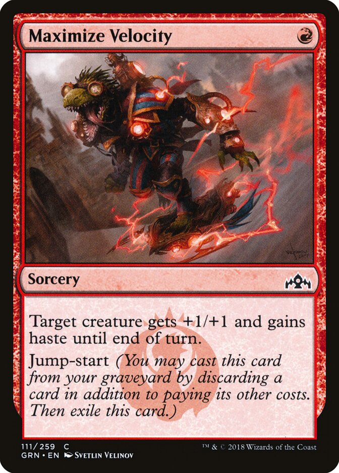 Maximize Velocity — Guilds of Ravnica 111/273