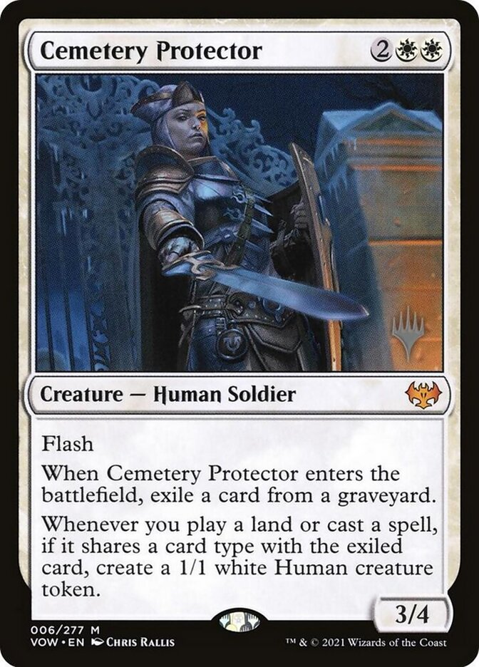 Cemetery Protector — Innistrad: Crimson Vow Promos 6p/121