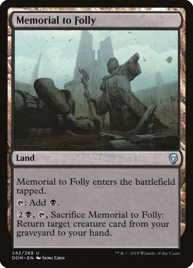 Memorial to Folly — Dominaria 242/280