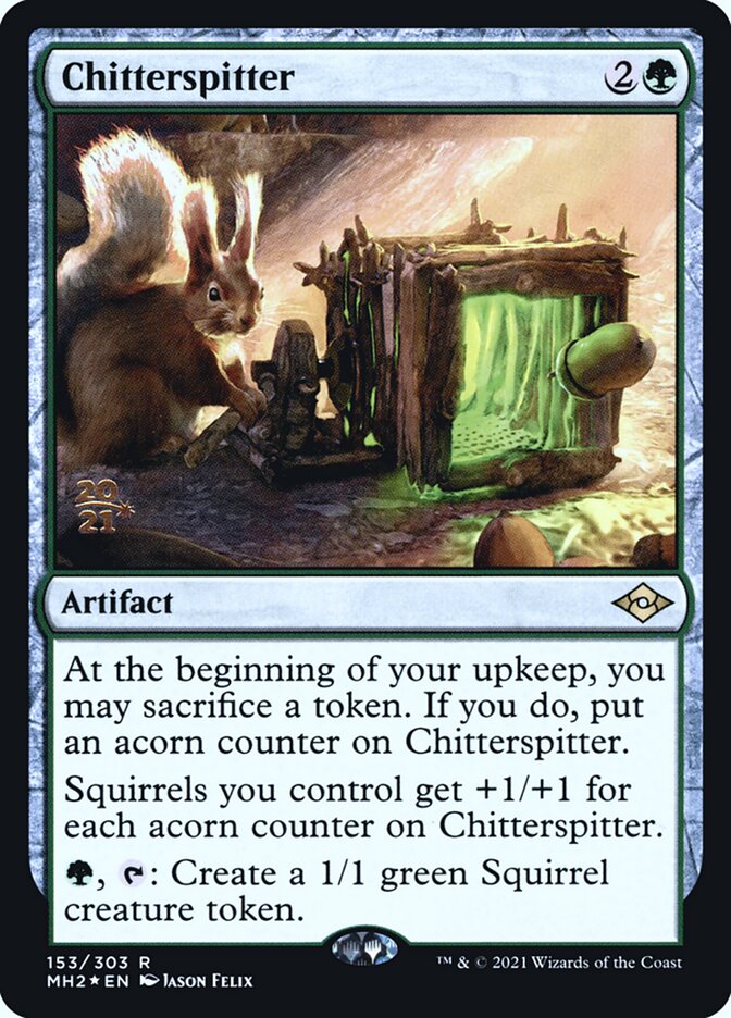 Chitterspitter — Modern Horizons 2 Promos 153s/86