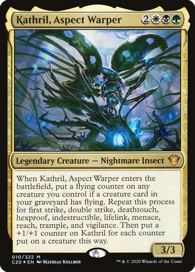 Kathril, Aspect Warper — Commander 2020 10/322