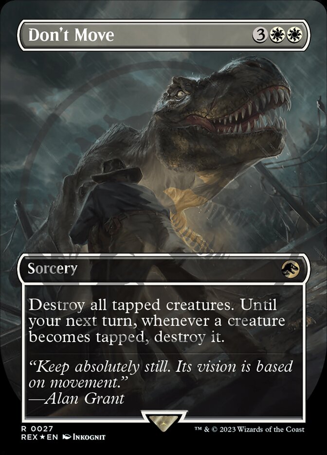 Don't Move — Jurassic World Collection 27/45