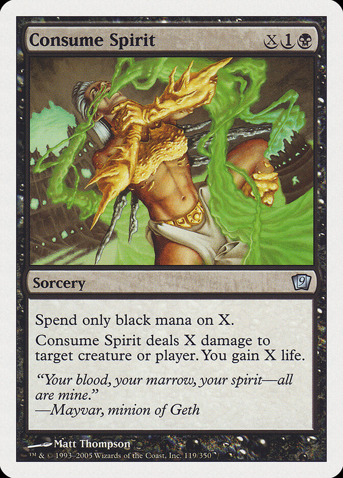 Consume Spirit — Ninth Edition 119/709