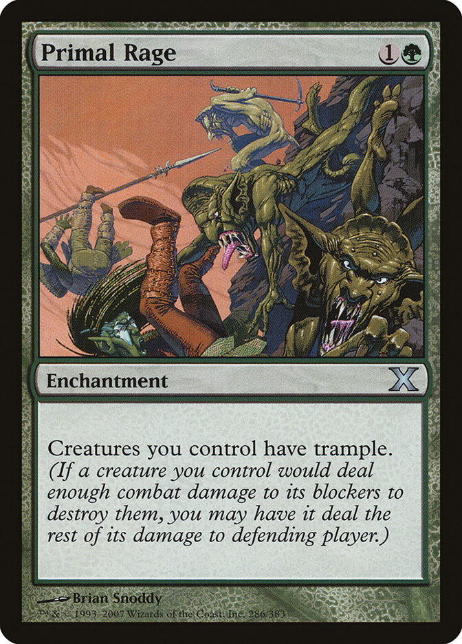 Rage primordiale — Tenth Edition 286/510
