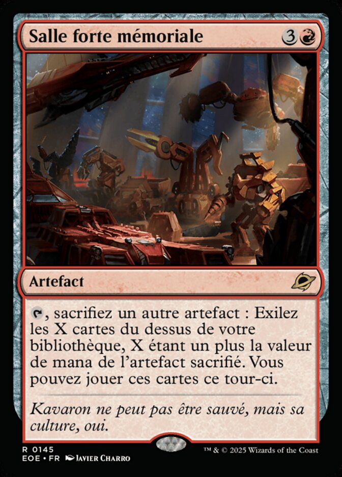 Salle forte mémoriale — Edge of Eternities 145/399