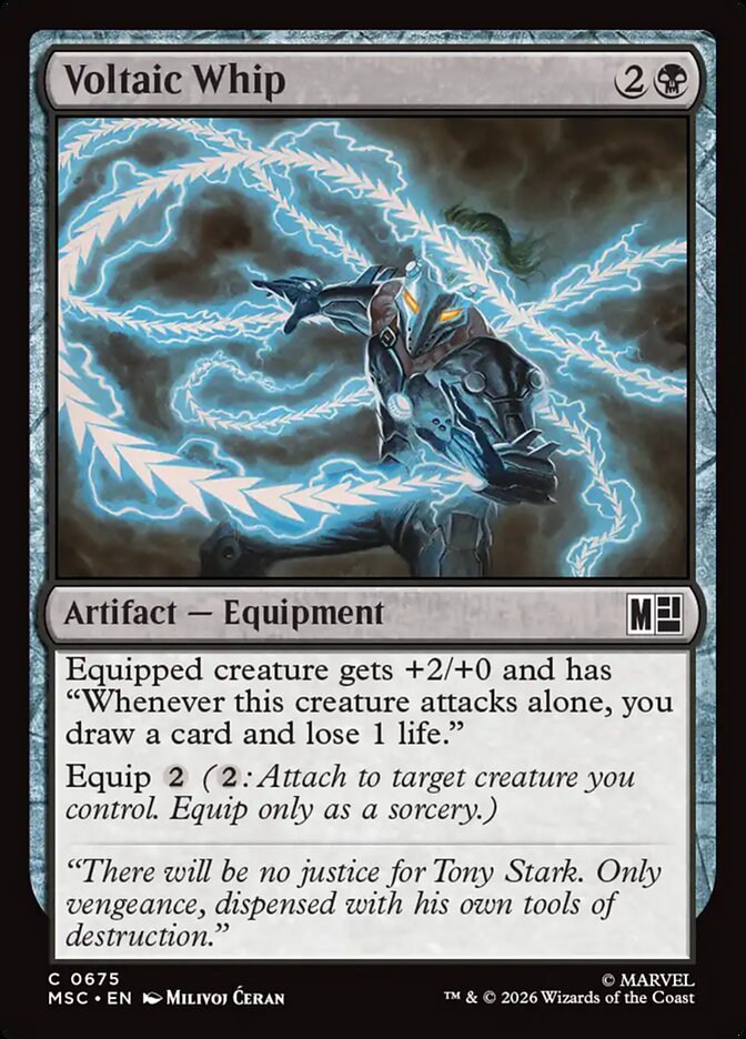 Voltaic Whip — Marvel Super Heroes Commander 675/866
