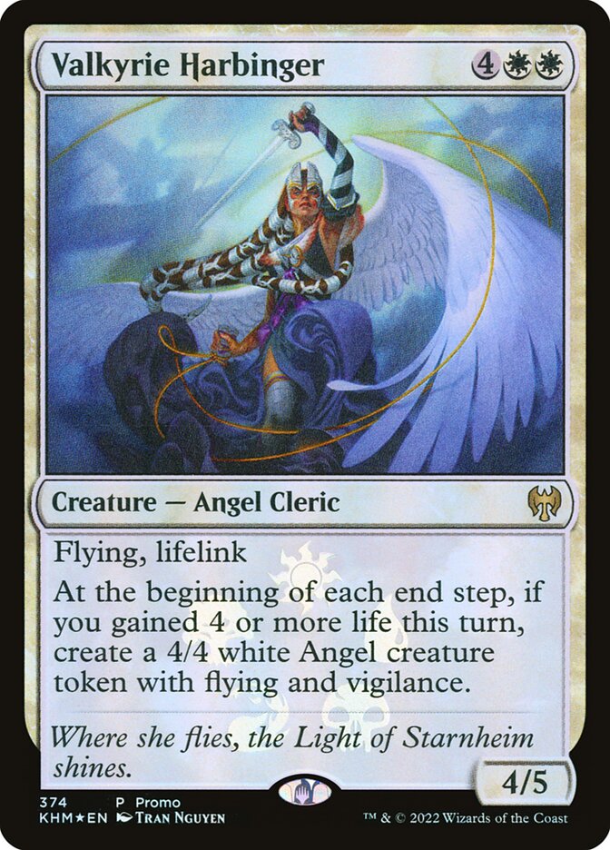 Valkyrie Harbinger — Kaldheim Promos 374★/158