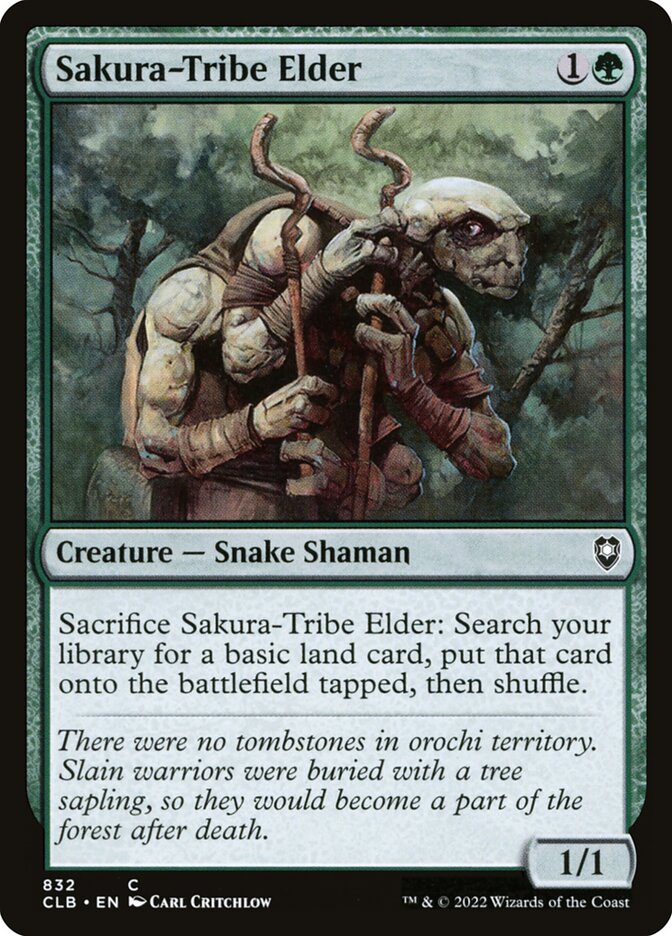 Sakura-Tribe Elder — Commander Legends: Battle for Baldur's Gate 832/936