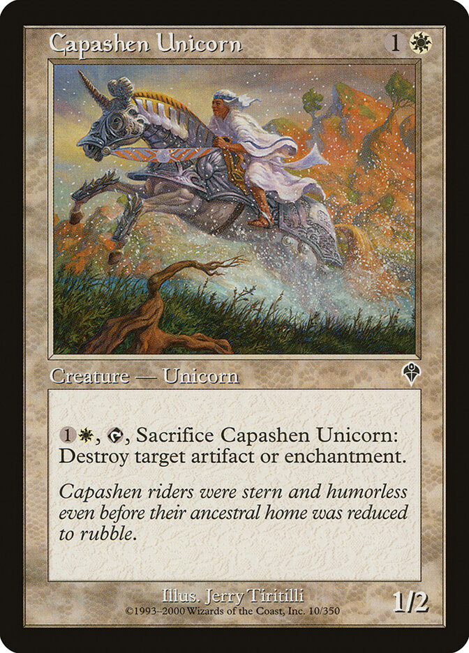 Capashen Unicorn — Invasion 10/354