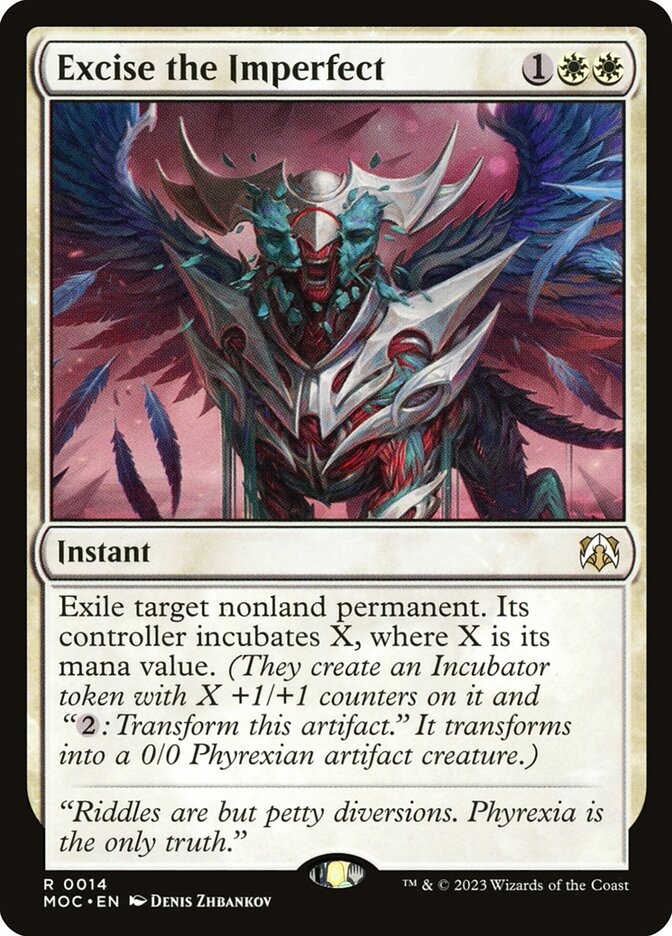 Excise the Imperfect — March of the Machine Commander 14/450