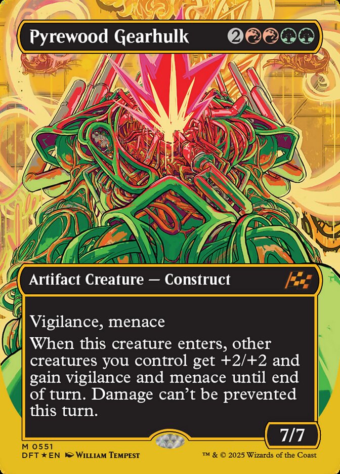 Pyrewood Gearhulk — Aetherdrift 551/553