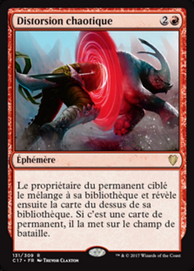 Distorsion chaotique — Commander 2017 131/309
