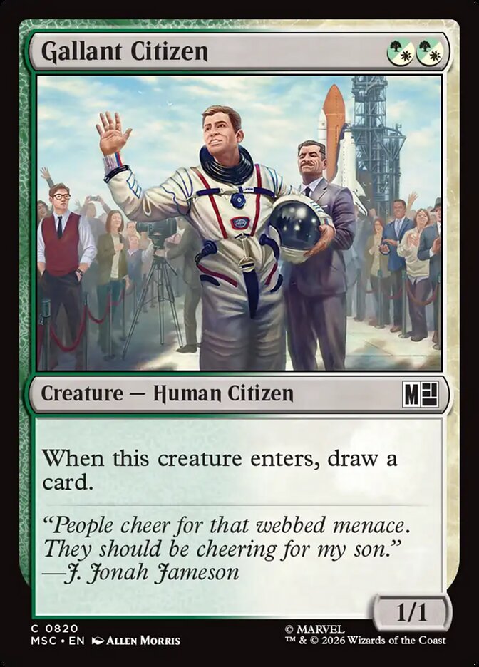 Citoyen vaillant — Marvel Super Heroes Commander 820/866