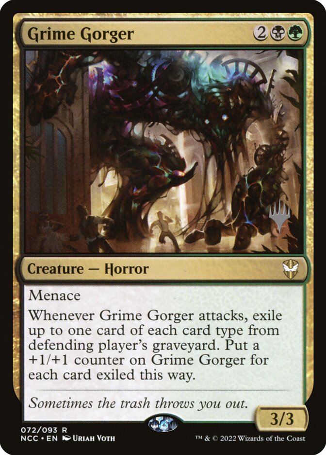 Grime Gorger — New Capenna Commander Promos 72p/75