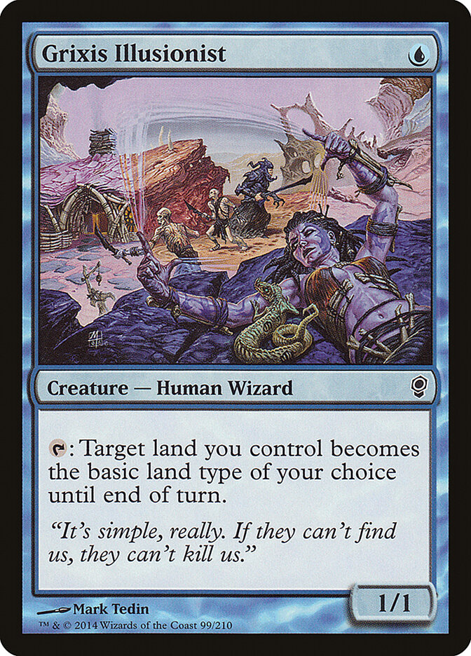 Grixis Illusionist — Conspiracy 99/210