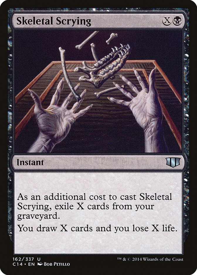 Skeletal Scrying — Commander 2014 162/337