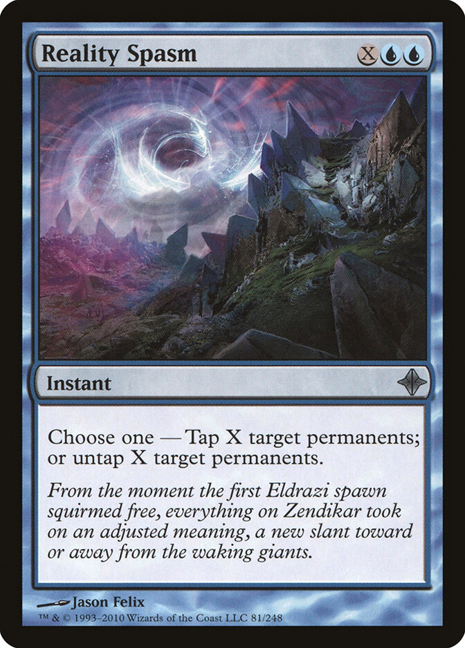 Reality Spasm — Rise of the Eldrazi 81/248