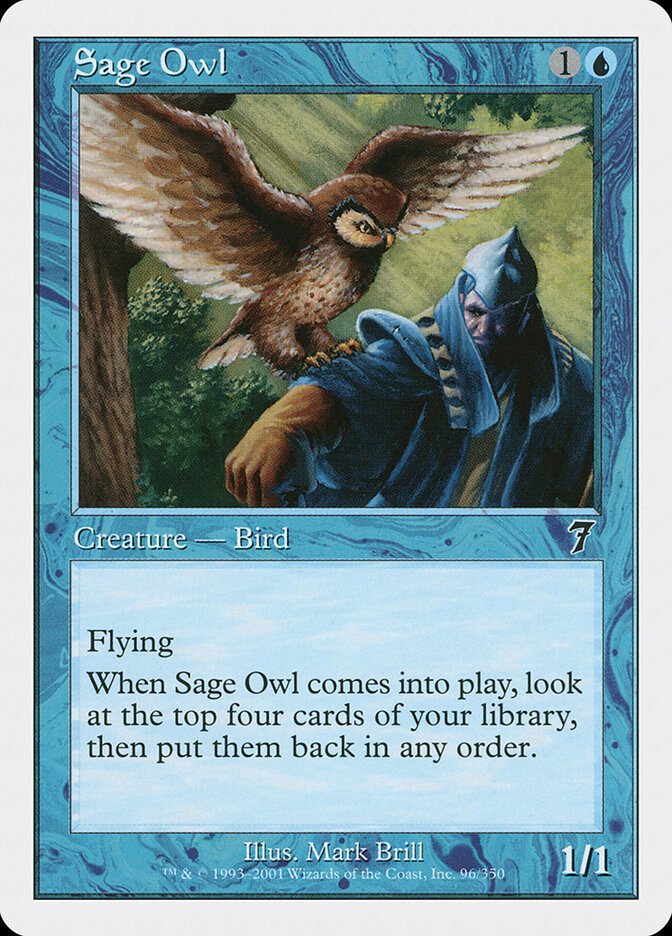 Sage Owl — Seventh Edition 96/708