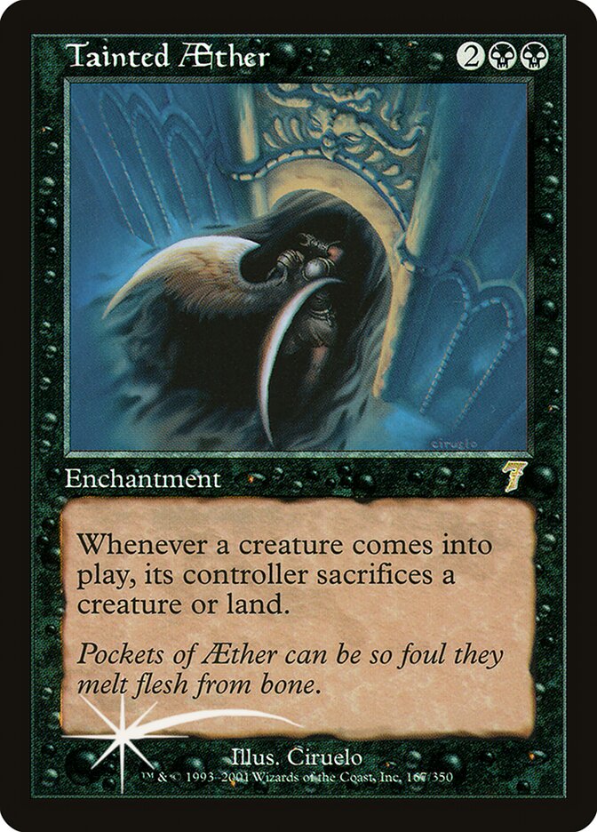 Tainted Aether — Seventh Edition 167★/708