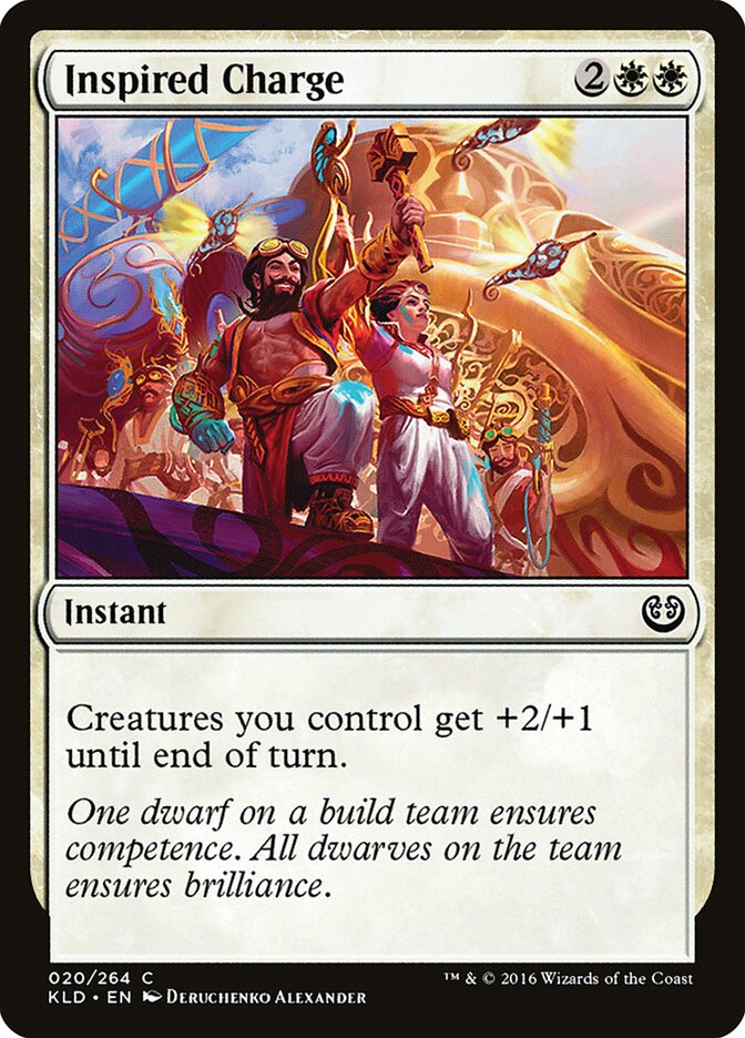 Inspired Charge — Kaladesh 20/274