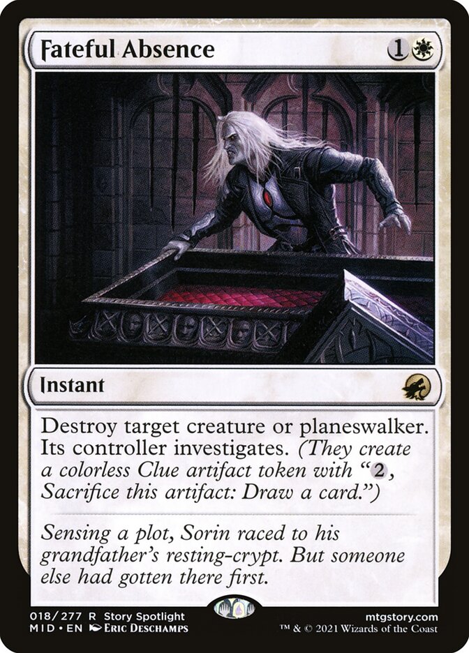 Absence fatidique — Innistrad: Midnight Hunt 18/398