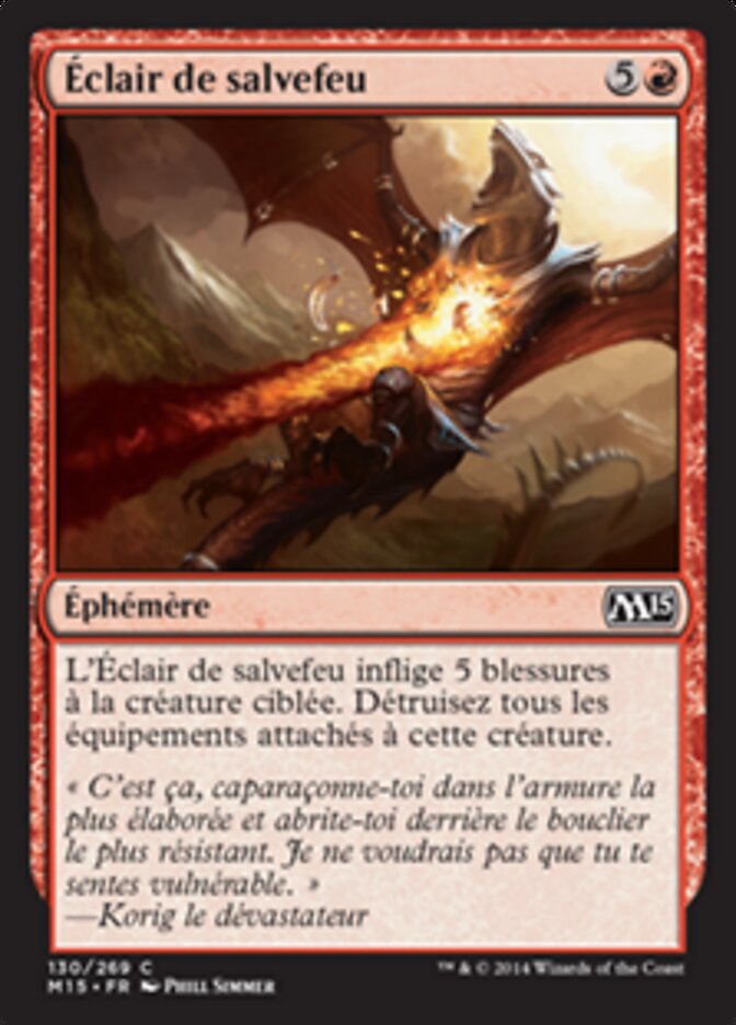 Éclair de salvefeu — Magic 2015 130/284