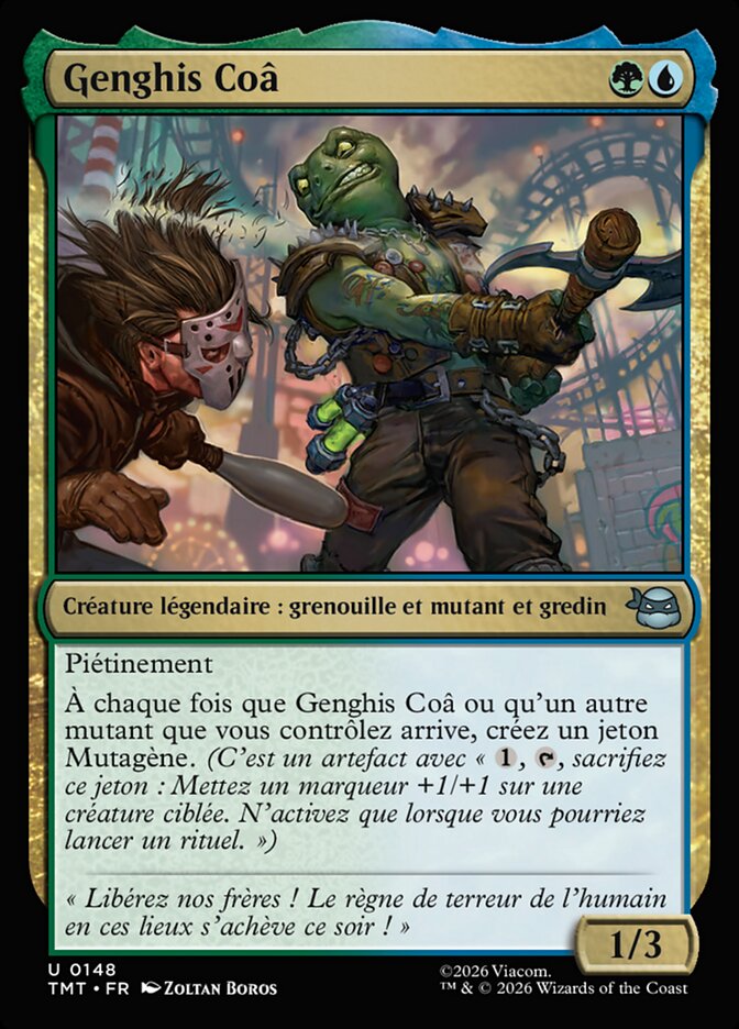 Genghis Coâ — Teenage Mutant Ninja Turtles 148/320
