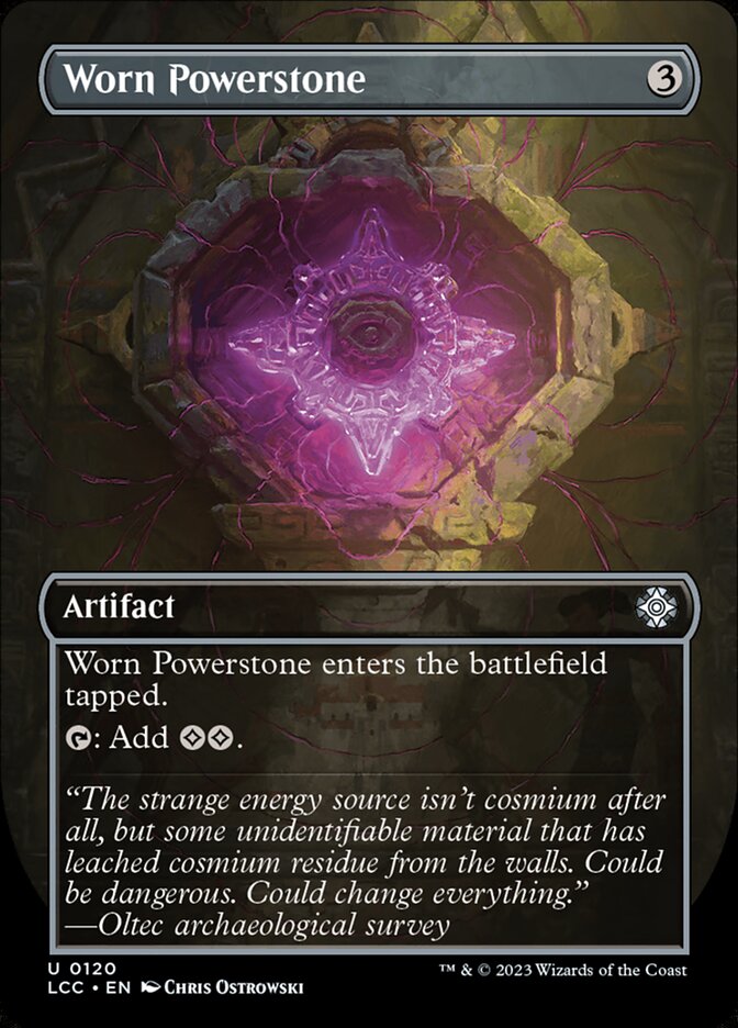 Lithoforce usée — The Lost Caverns of Ixalan Commander 120/370