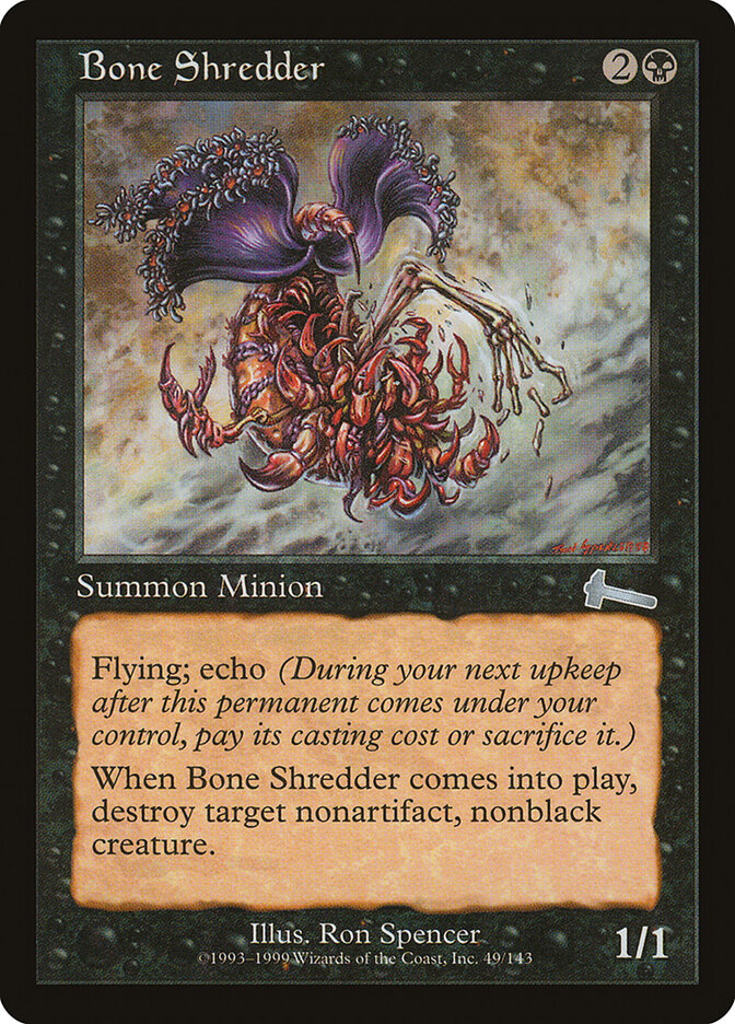 Bone Shredder — Urza's Legacy 49/143