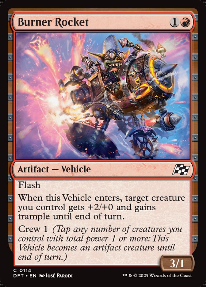 Burner Rocket — Aetherdrift 114/553