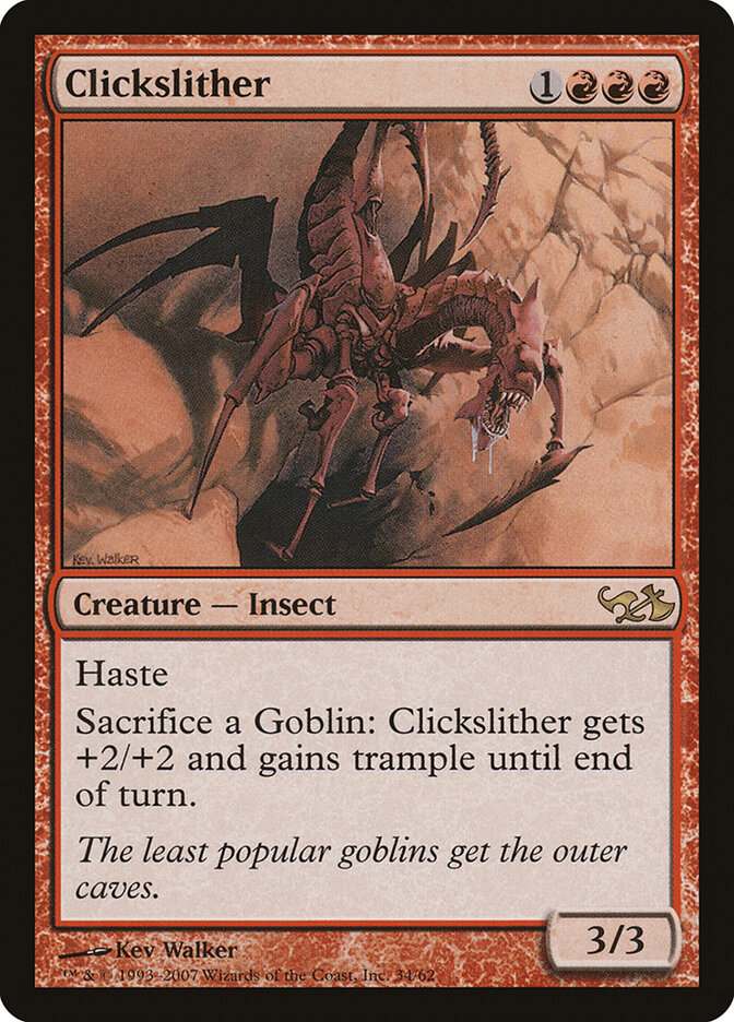 Clickslither — Duel Decks: Elves vs. Goblins 34/62
