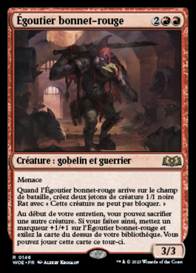 Égoutier bonnet-rouge — Wilds of Eldraine 146/381