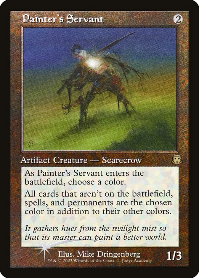 Painter's Servant — Judge Gift Cards 2023 1/10
