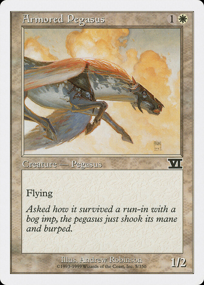 Armored Pegasus — Classic Sixth Edition 5/351